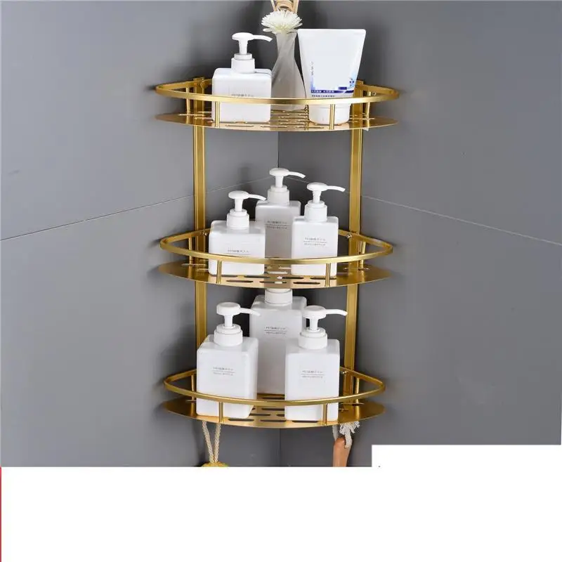 Number 9 Держатель для сушки Hoekplank Badkamer Banyo Aksesuarlari Estanteria Pared Lazienka Salle De Bain полки для душа Ванная комната настенная полка - Цвет: Number 9