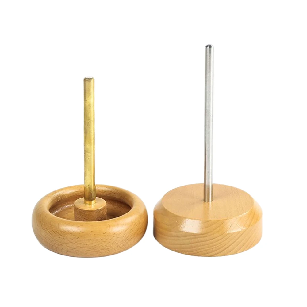 Bead Spinner Mini String Loader Hand Tool Solid DIY Gift Portable Quickly Durable Crafts Jewelry Making Manual Wooden Home | Украшения и