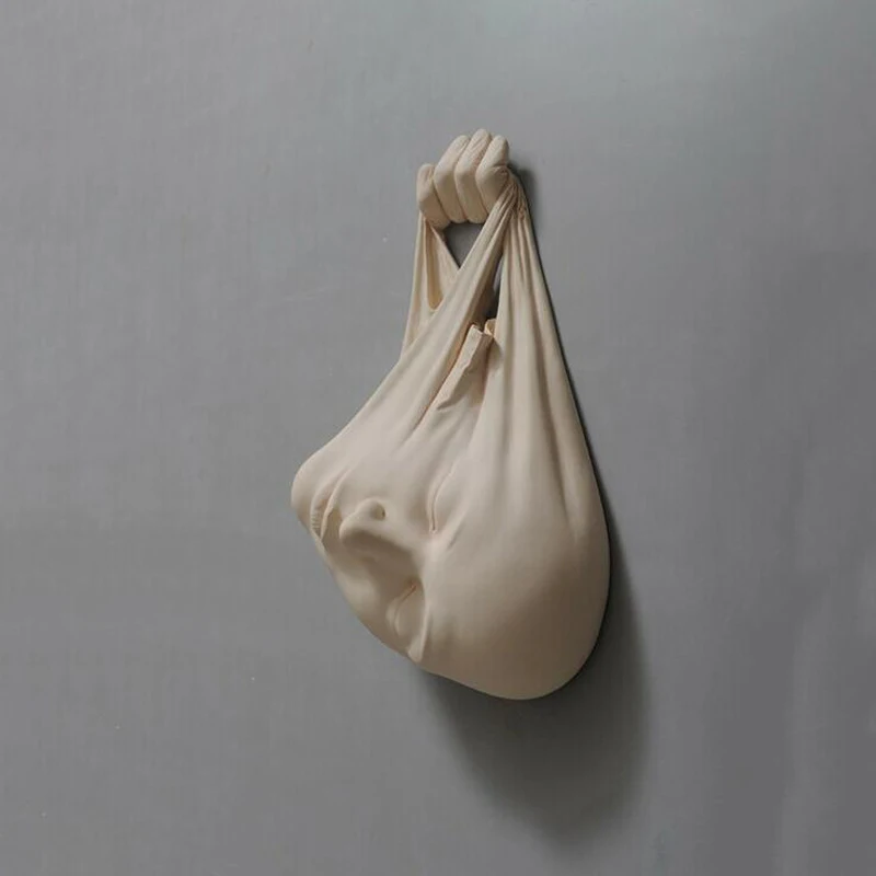 Настенная Статуэтка для дома подвесная из каучука с абстрактным изображением