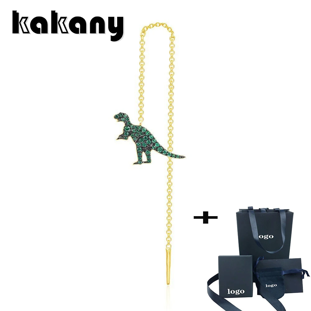 Высококачественные модные женские серьги в форме динозавра стиле бохо модное