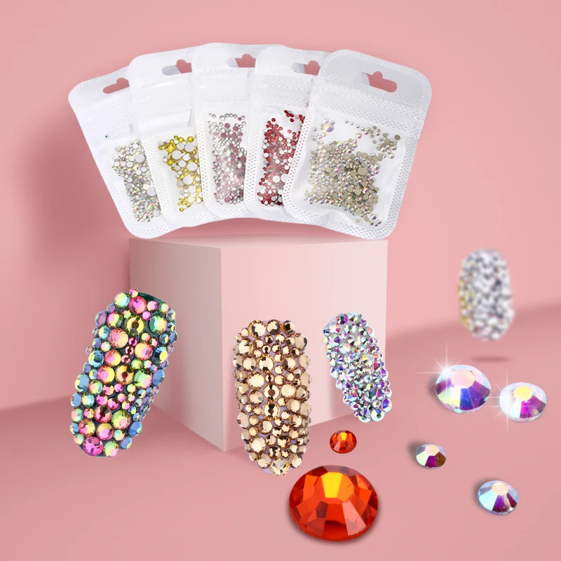 Astrobox новые модели страз для ногтей стразы Стразы шьют на ногтях 250 шт. украшения