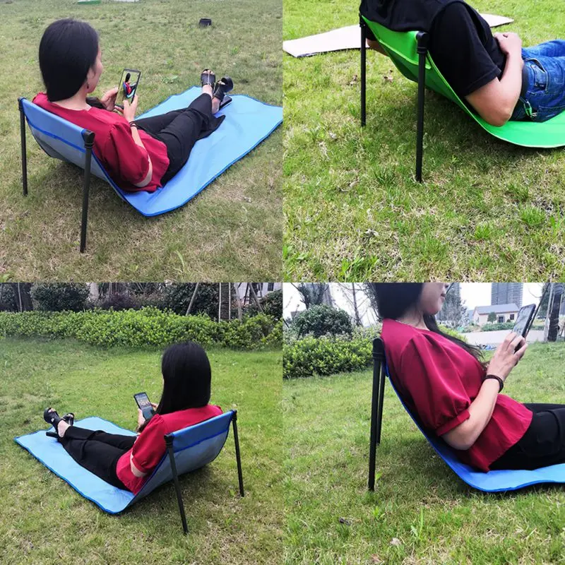 

Portable Outdoor Folding Chair Multifunction Light Yoga Mat Picnic Mat simple fashion folding chair