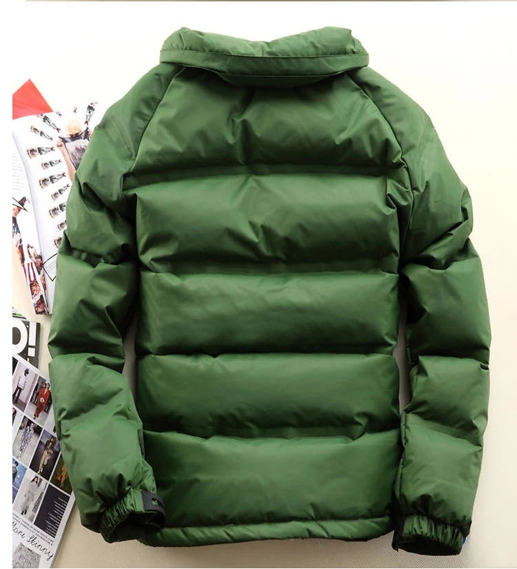 2019 новое зимнее мужское белое пуховое пальто с капюшоном модное ветрозащитное