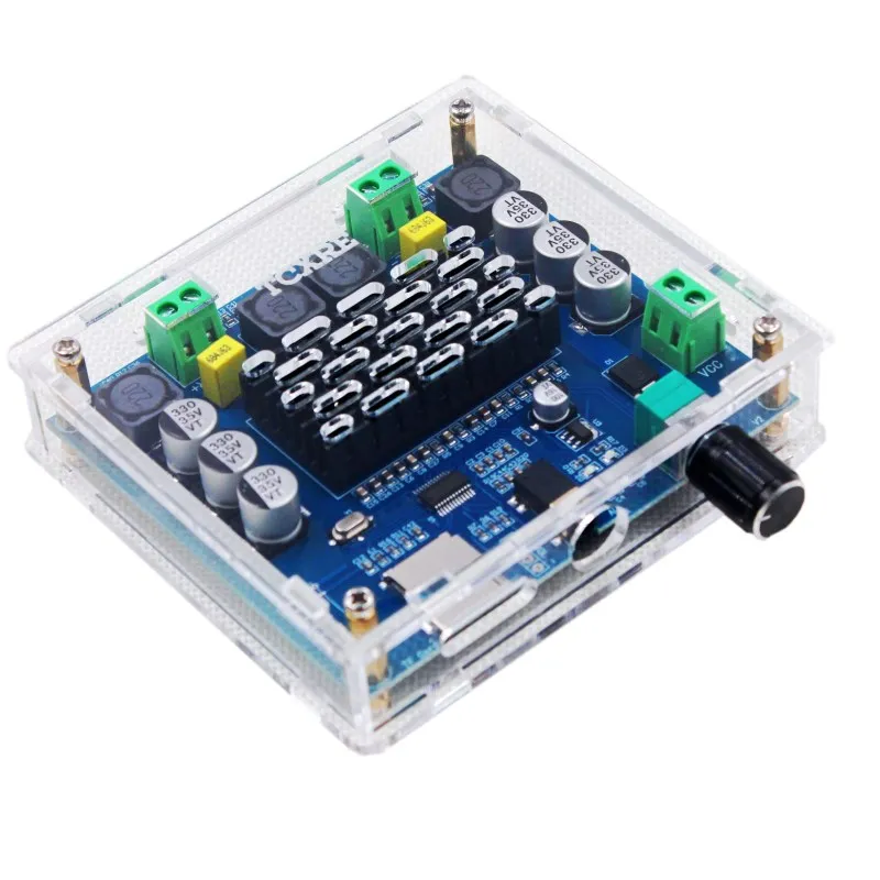 XH A105 Bluetooth 5 0 TDA7498 беспроводной цифровой усилитель мощности плата 2x100 Вт стерео