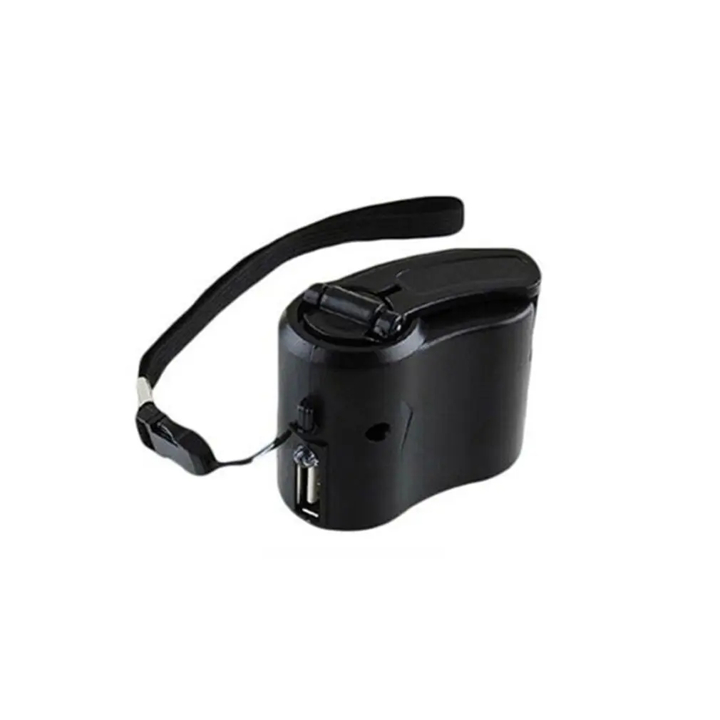 

Hand-Winding Mini Outdoor Emergency Portable Manual Hand Power Dynamo Hand Crank USB Charging Charger Universal Phone Charger