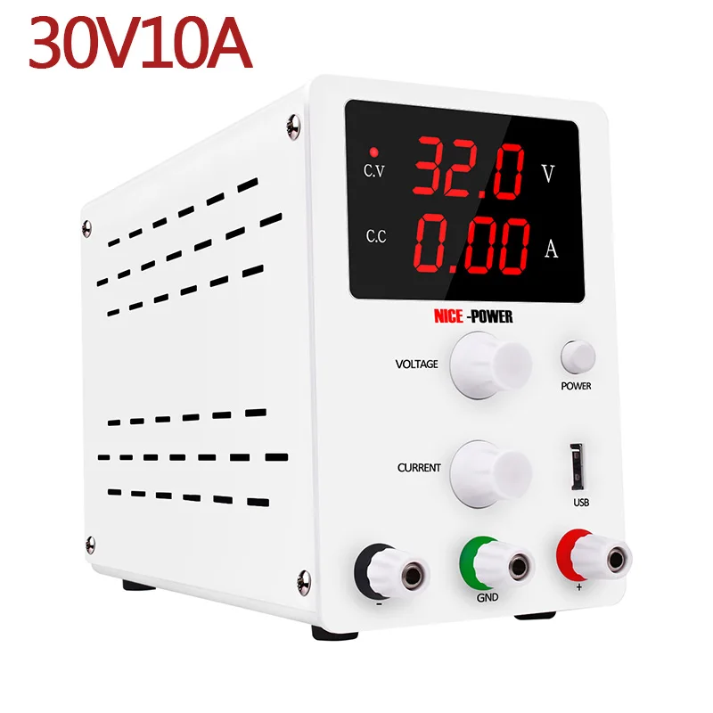 Новая мощность 30V10A Регулируемый Импульсный лабораторный источник питания R-SPS3010 регулятор тока регулятор напряжения постоянного тока переменная скамья