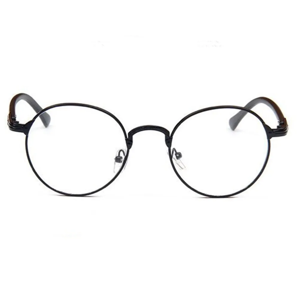 BETSION Vintage Oval Eyeglass Frame Man Women Plain Glasses Clear Full-Rim Spectacles | Eyeglasses Frames