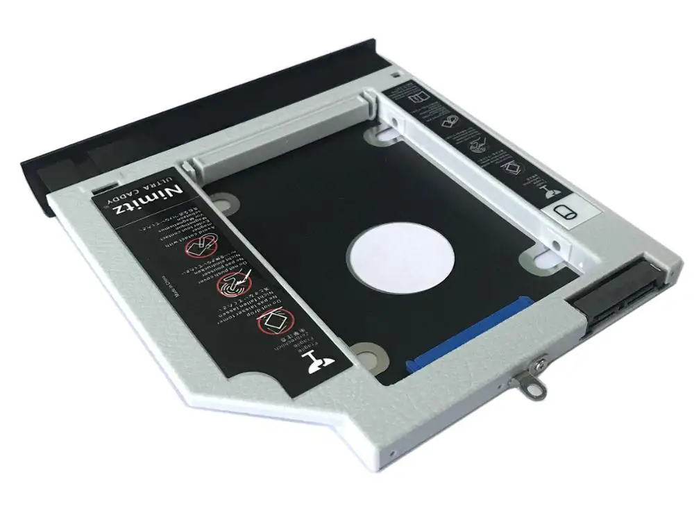 Новый Специальный 2 й HDD SSD Caddy для lenovo ideapad 110 15 17 чехол жесткого диска с