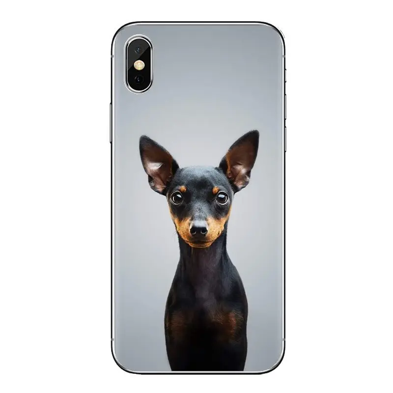 Transparent Soft Shell Covers For Xiaomi Redmi 4A S2 Note 3 3S 4 4X 5 Plus 6 7 6A Pro Pocophone F1 funny Dachshund doberman |