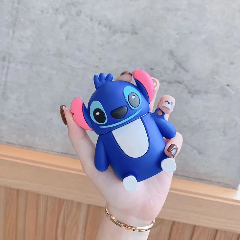 Горячие 3D мультфильм Ститч телефон Поддержка мягкий силиконовый беспроводной