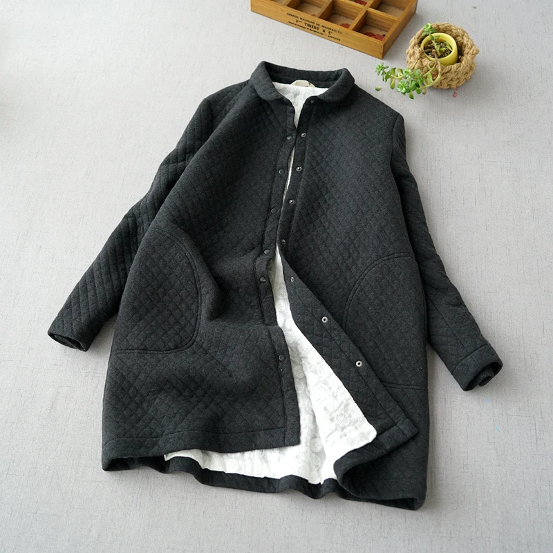 Сезон весна осень Женские все матч свободные размера плюс японский Стиль краткое