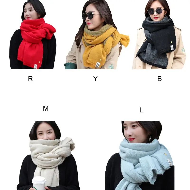 

Scarves Wraps Double-sided Super Soft Wool Scarf Winter Casual Warm Small Pineapple Decorative Shawl Korean Preppy Wraps Hot