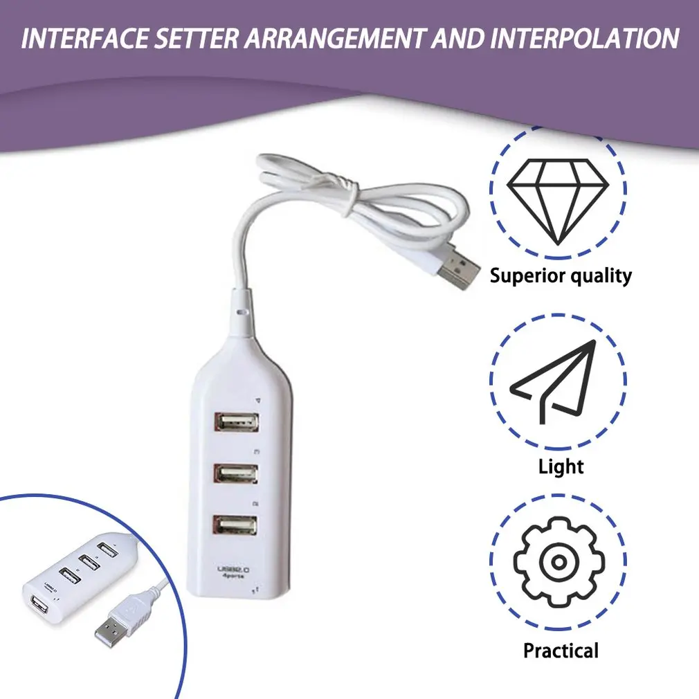Высокоскоростные втулки с 4 портами высокоскоростной порта USB 3 0