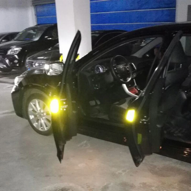 4 шт./компл. авто дверь открытая наклейка Универсальный Безопасность