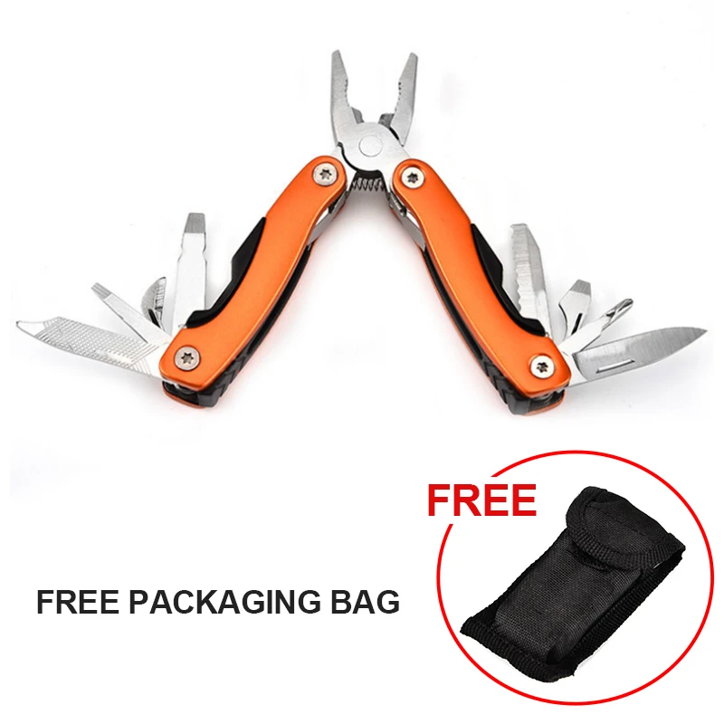 Набор мультитулов для кемпинга Мультитул плоскогубцы из нержавеющей стали