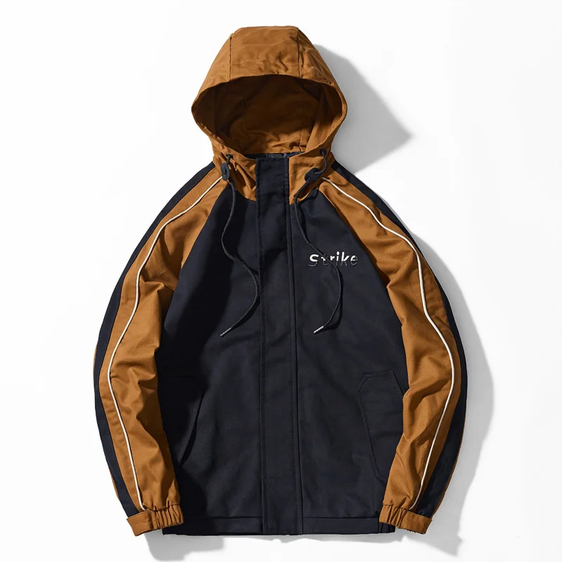 Осенняя и зимняя мужская куртка 2019 Новая модная повседневная хлопковая с защитой