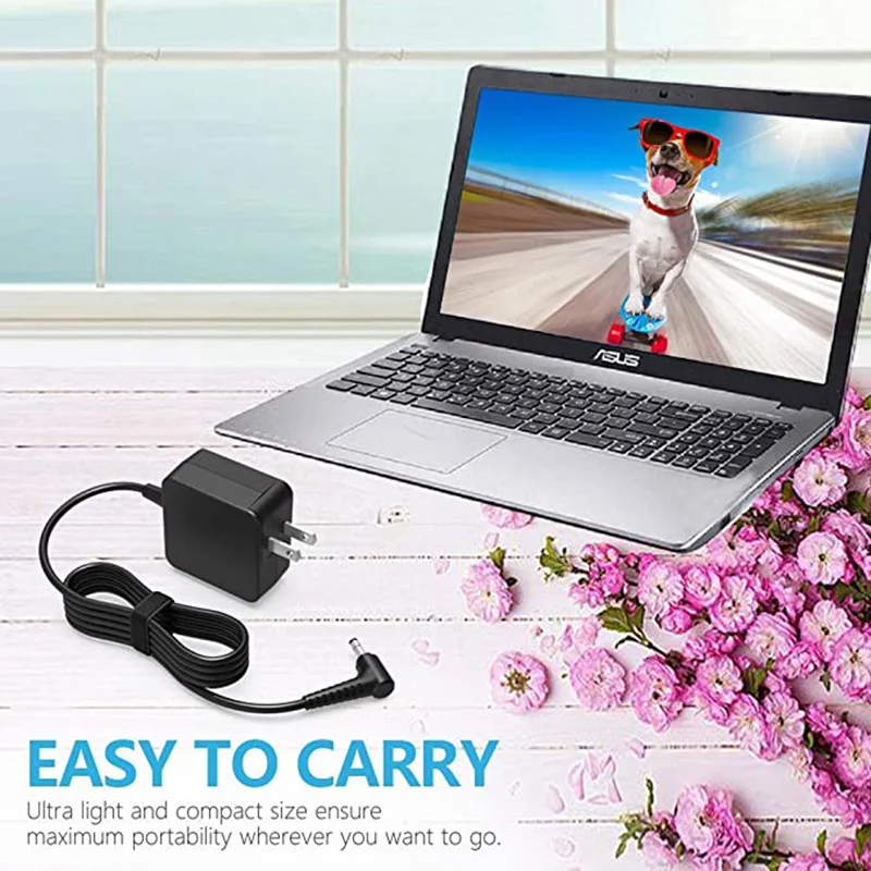 

New Origina 65W AC Charger for Lenovo Ideapad 100 100-14IBD 100-14IBY 100-15IBY 100-15IBD Laptop - Power Supply Adapter Cord