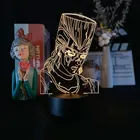 Светодиодный ночсветильник с аниме-фигурами, лампа в виде аниме невероятных приключений Джоджо, джинс Пьера полнарефа для детей, подсветильник для комнаты в подарок на день рождения