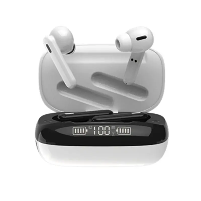 

TWS Pro Наушники Беспроводные Наушники Bluetooth 5,0 игровая гарнитура Светодиодный дисплей питания шумоподавление HIFI музыкальные наушники с микро...