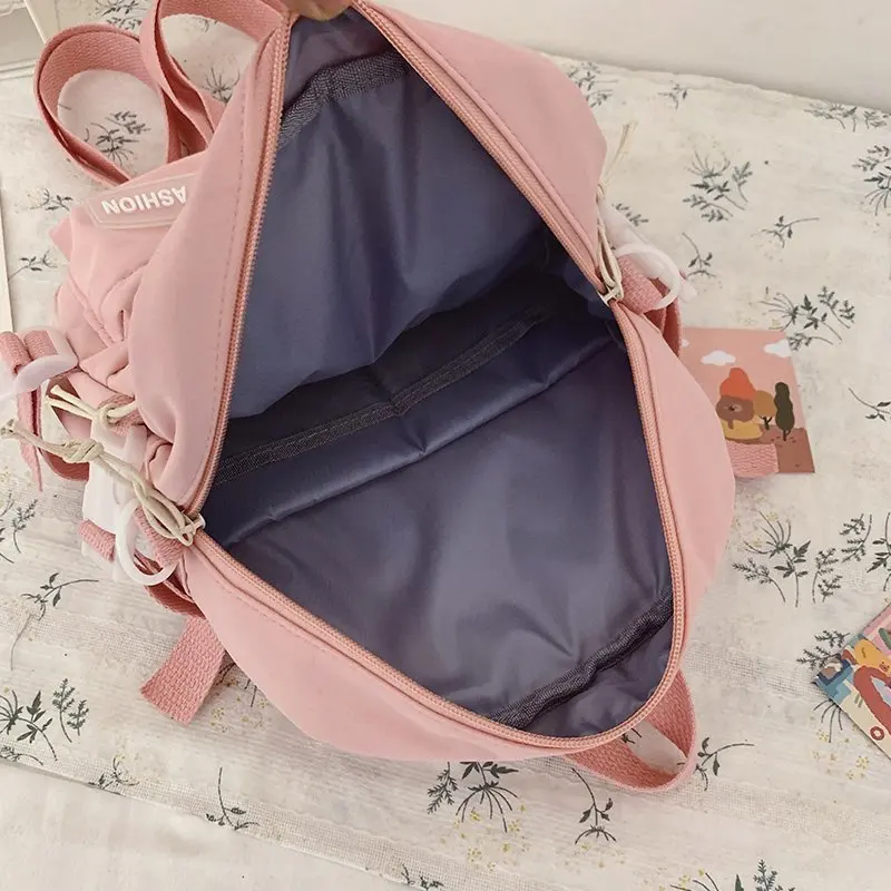 

EnoPella Women Mini Backpack Fashion Kawaii For Teenage Girls Shoulder Bag Multi-Function Small Ladies Travle Bagpack Schoolbag