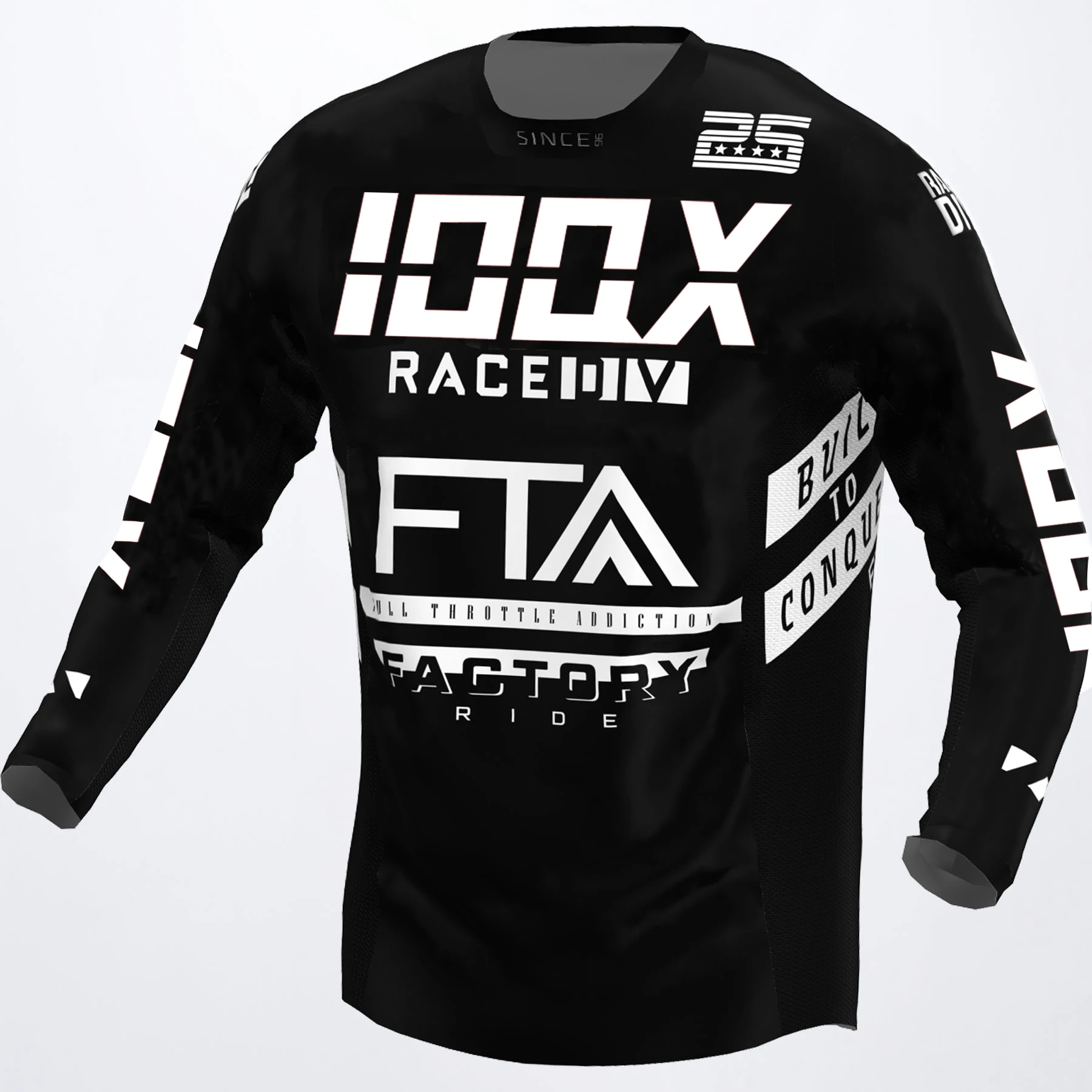 IOQX Tang/Rasp/Black/White PODIUM GLADIATOR Off Road MX ATV MTB Mens Riding Dirt Bike Gear Motocross Racing Jerseys | Автомобили и