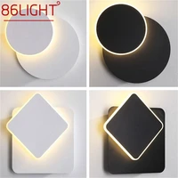86light modern wall light fixture rotating bedside led wall lamp creative decorative for home bedroom living room dining room