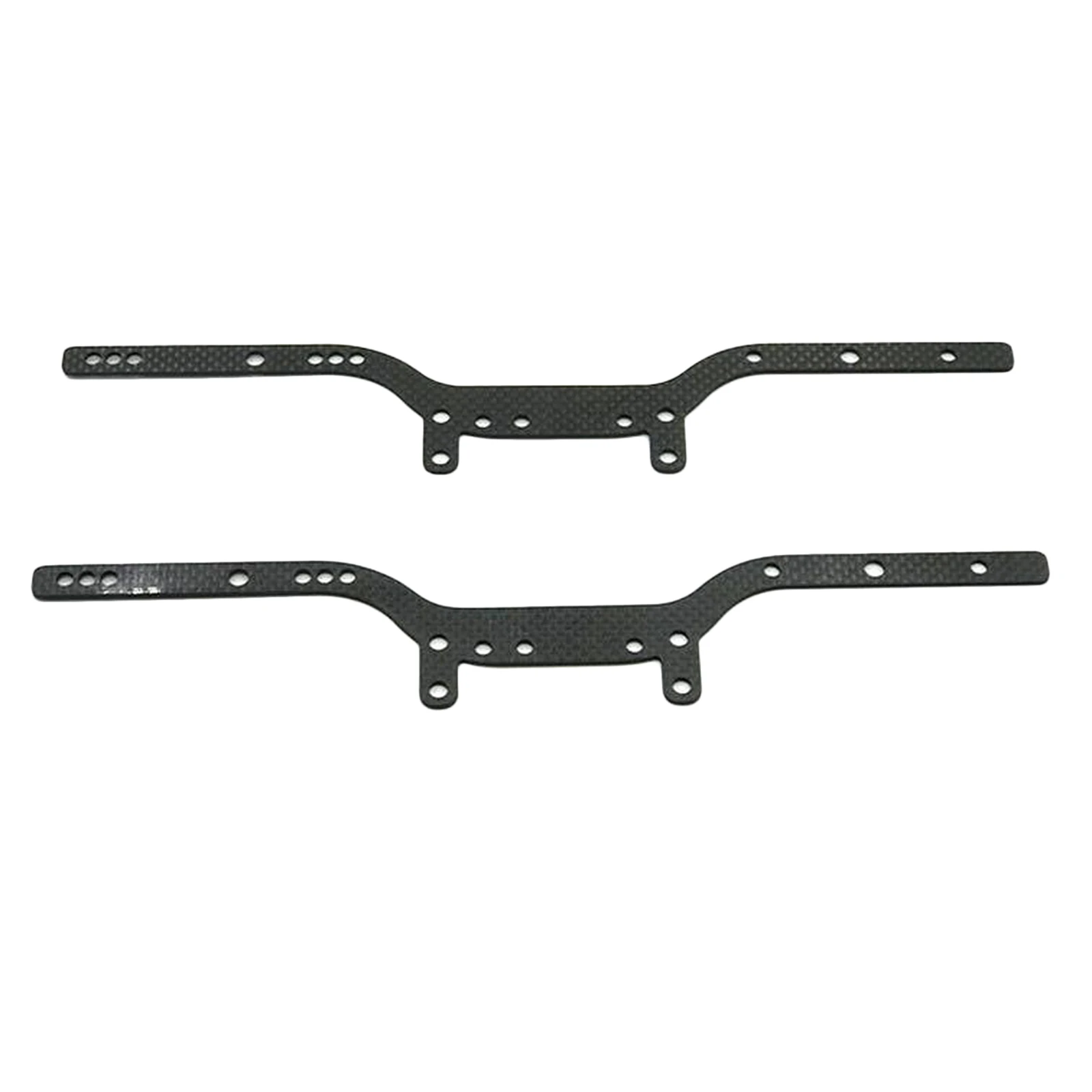 

2x Remote Control Model Vehicle Car Carbon Fiber Frame Rails for MN D90 D91 99S Model Crawler Trucks Car DIY Accessories