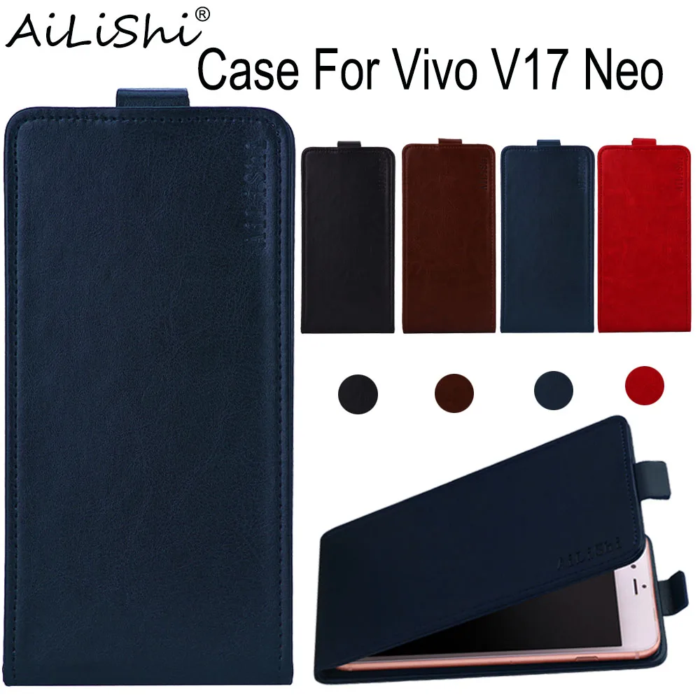 Чехол AiLiShi для Vivo V17 Neo роскошный кожаный чехол-книжка высшего качества