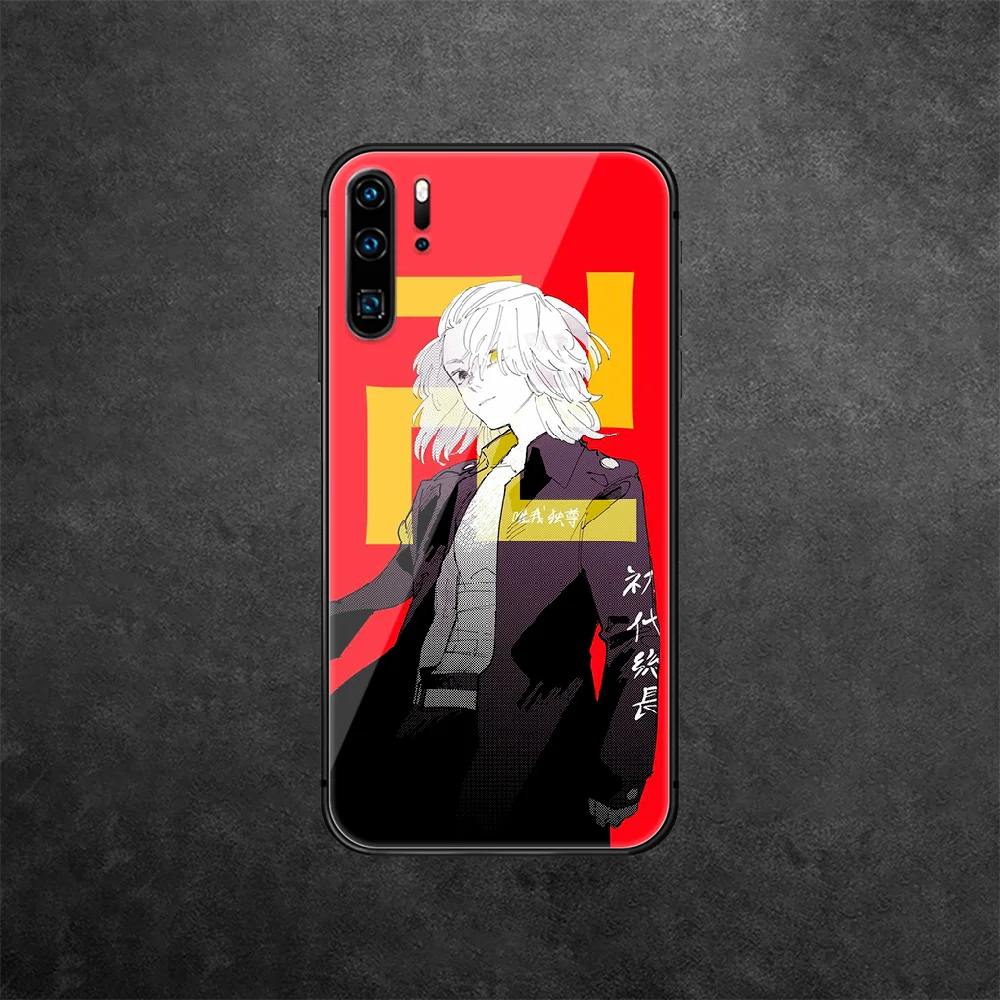 

Tokyo Revengers Anime Tempered Glass Phone Case Cover For Huawei Honor Mate P 7 8 9 10 20 30 40 A X I Pro Lite Smart 2019 Pretty