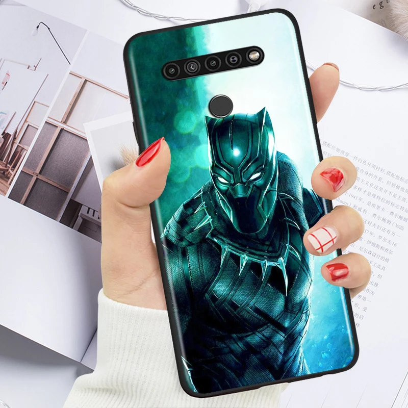 

Marvel Cool Panther For LG K92 K42 K22 K71 K61 K51S K41S K30 K20 2019 Q60 V60 V50 S V40 V30 G8S G8 X ThinQ Phone Case