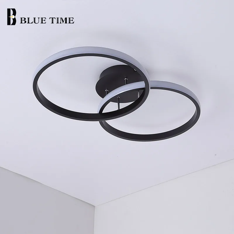 New Black White Ceiling Light For Bedroom Corridor Living room Dining Kitchen Dimmable Home Lighting Lamp Fixtures | Освещение