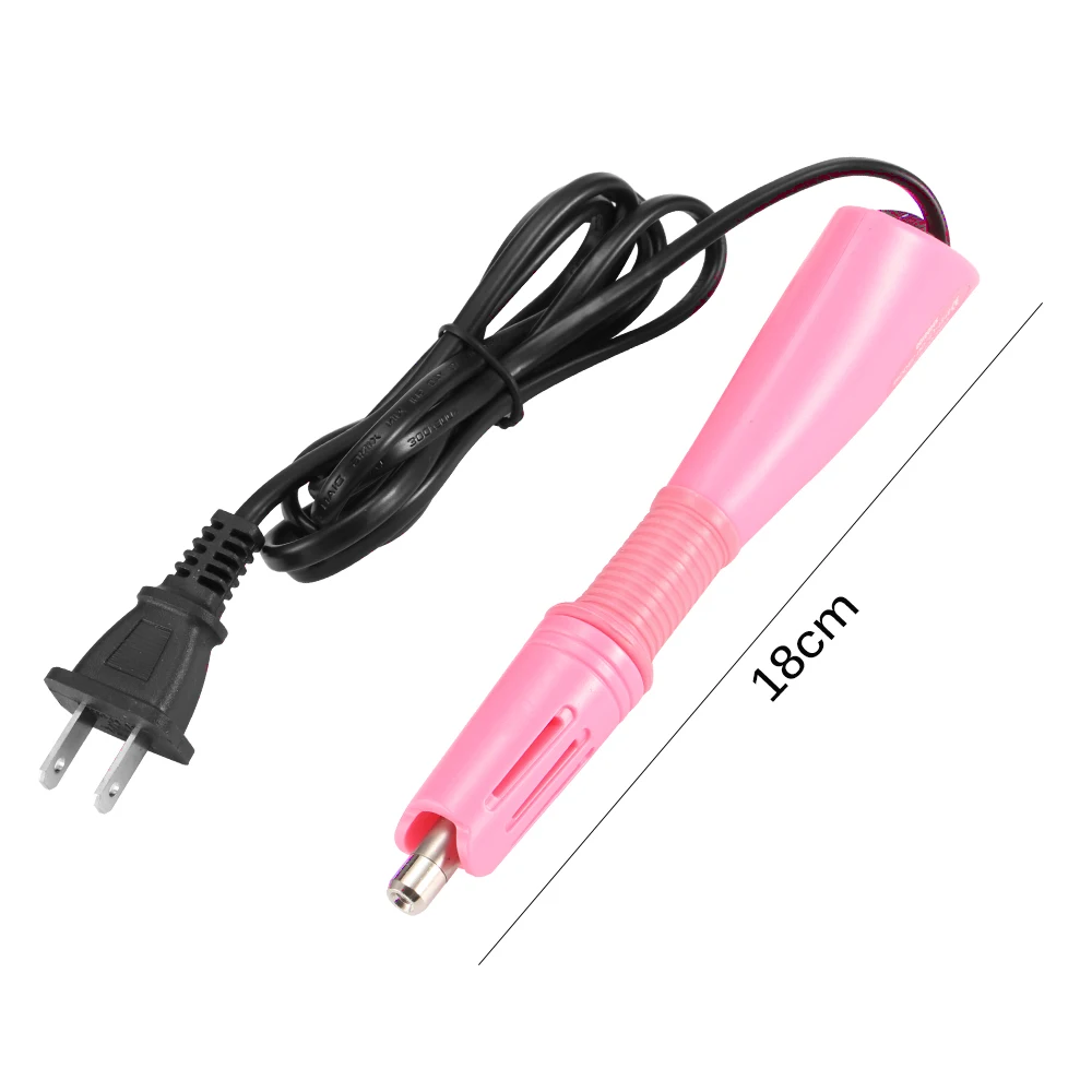 Розовый утюжок горячий быстрый нагрев ЕС/США штепсельная вилка исправление