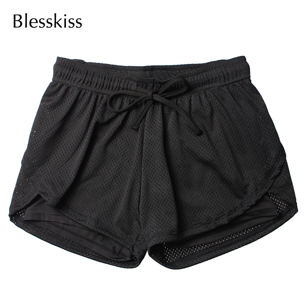 Blesskiss, женские шорты для йоги, Фитнес-топ, спандекс, неоновый, эластичный, Lulu, для бега, тренировки, короткие леггинсы для женщин, спортивные шорты для спортзала