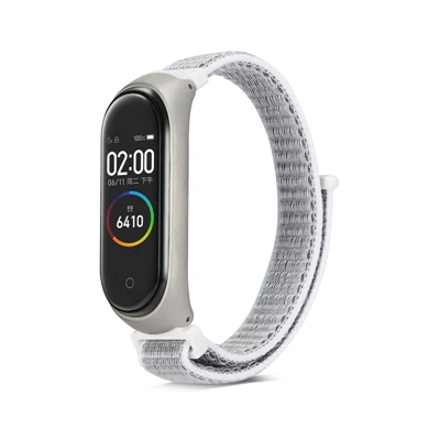 seashell with frame Браслет для Xiaomi mi Band 4 3 спортивный ремешок нейлоновый ремешок на запястье для Xiaomi mi Band 4 ремешок для часов браслеты mi band 4 браслеты - Цвет ремешка: seashell with frame