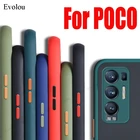 Чехол для Xiaomi POCO X3 GT M3 Pro, защита объектива камеры, чехол для телефона POCO X3 NFC F3 F2 M2, Матовый полупрозрачный чехол с мягкой рамкой