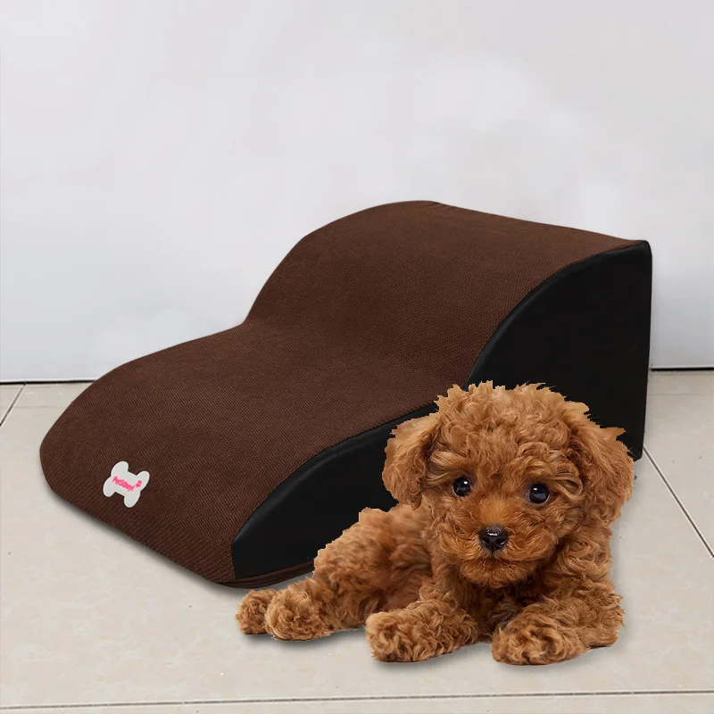 2 шага лестница для домашних животных домик собак кровать съемные Нескользящие