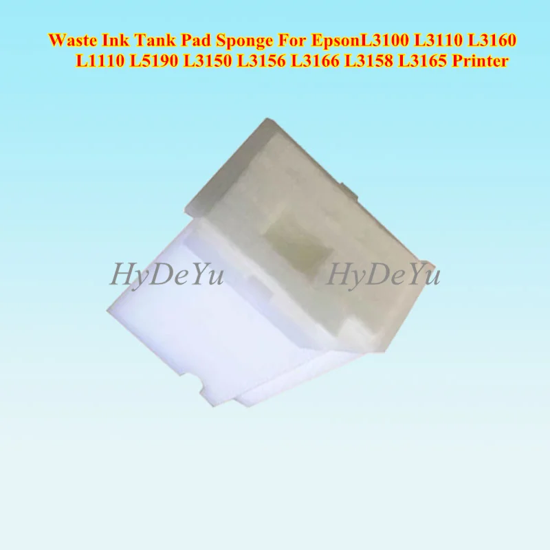 1SET Waste Ink Tank Pad INK PAD Sponge for Epson L3100 L3110 L3160 L1110 L5190 L3150 ET 2720 2710 4700 MAINTENANCE BOX - купить по
