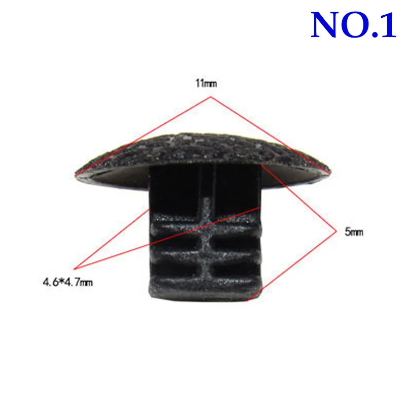 Заклепки пластиковые универсальные для автомобиля крепежи на крышу