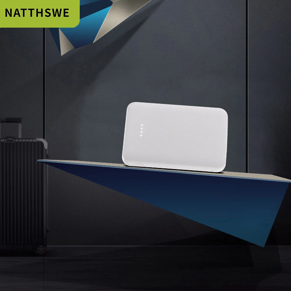 NATTHSWE 20000 мАч двойной USB внешний аккумулятор для мобильного телефона быстрая