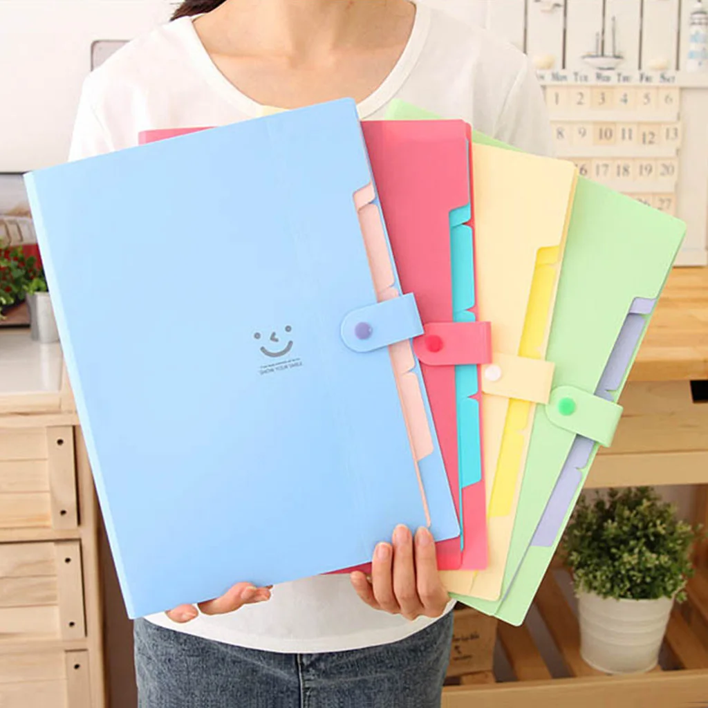 

High Quality A4 Waterproof Expanding File Document Bag Pouch Bill Folder Holder Organizer Office Stationery Supplies