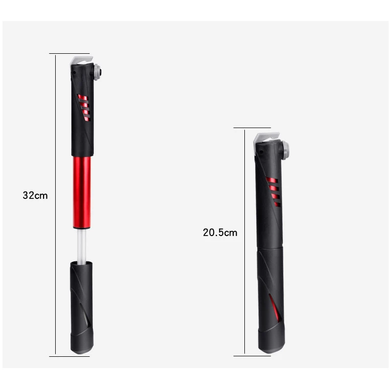 Новый алюминиевый сплав насос для горного велосипеда портативный шланг с