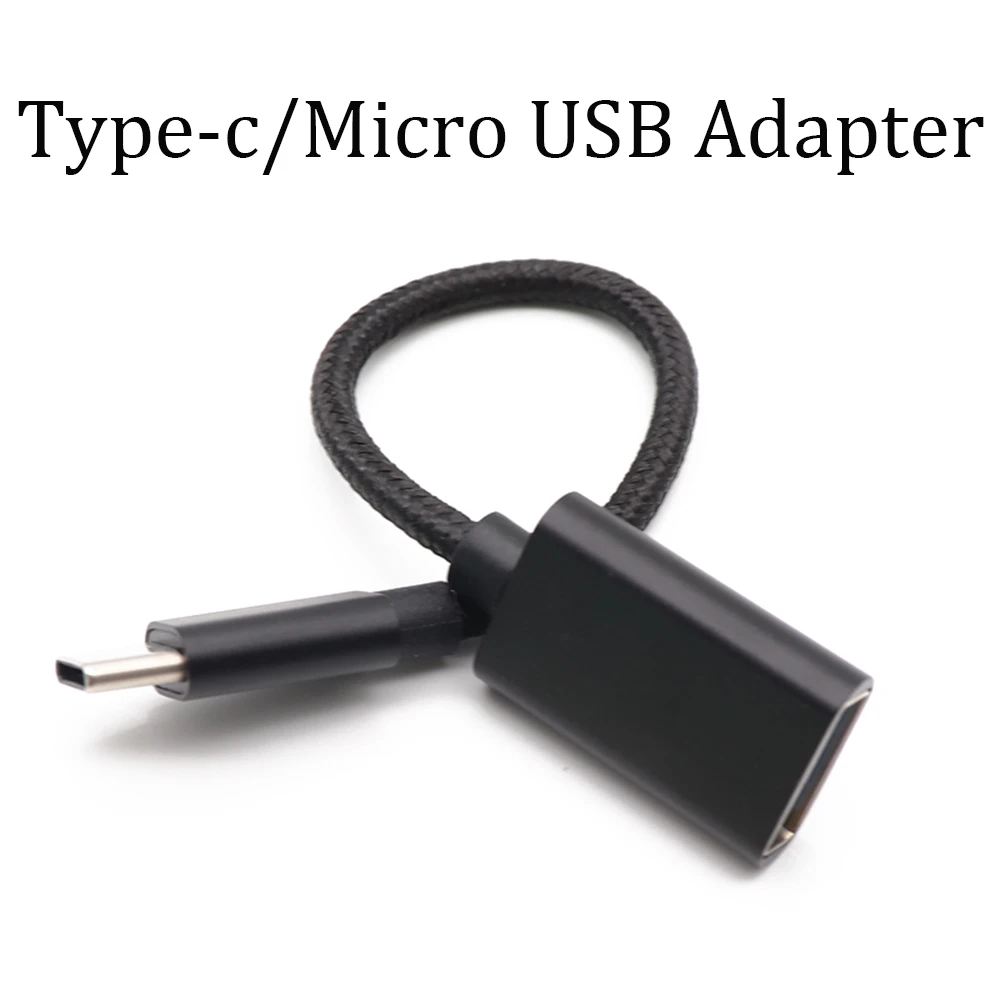 Кабель Micro USB OTG Type C игровой адаптер для мобильного телефона коннектор мыши