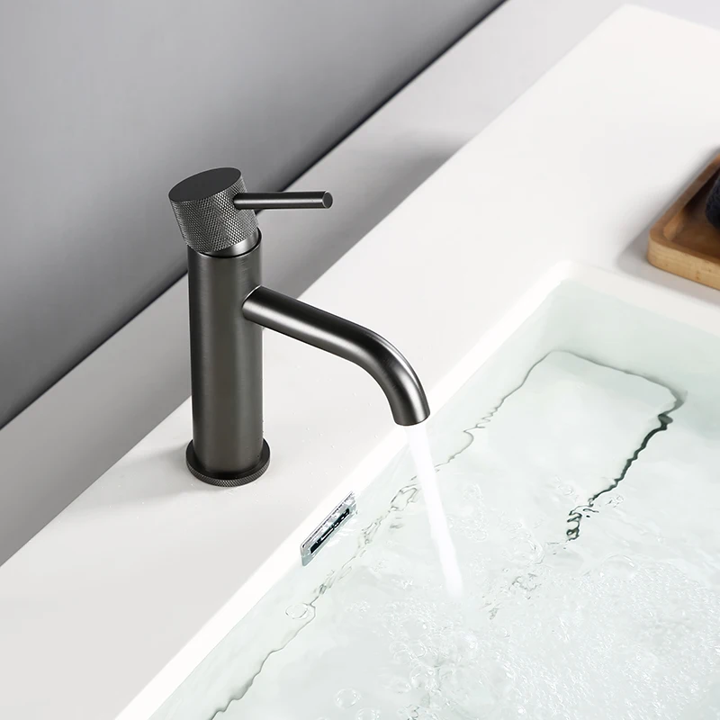 Однорычажный смеситель для раковины в ванной комнате с одной ручкой|Смесители