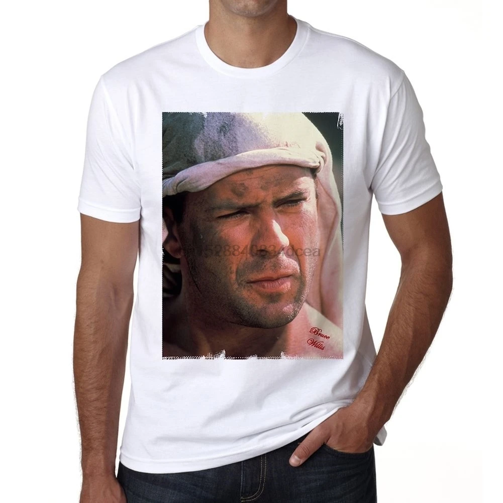 

Bruce Willis Tshirt Mens T Shirt Summer Short Sleeve Plus Size Tshirt Hot New Fashion Top Free Shipping 2019 Officia Shirts