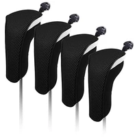 4x thick neoprene hybrid golf club head cover headcovers with interchangeable number tags
