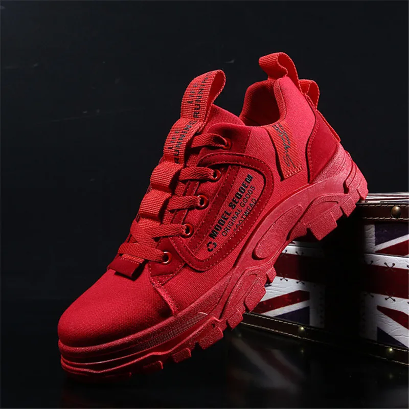 Всесезонная Новая модная дышащая парусиновая обувь в Корейском стиле