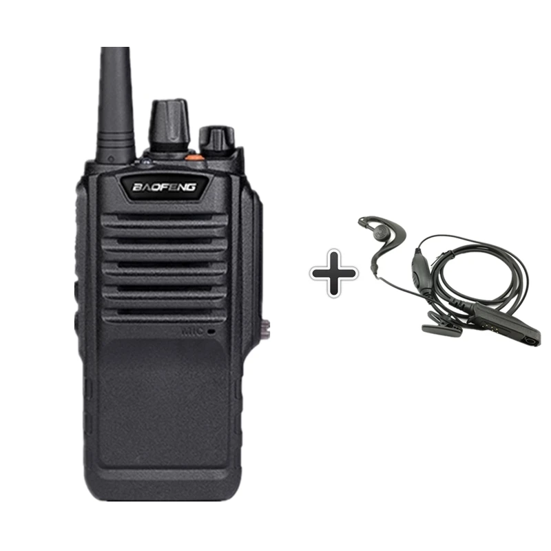 add 1 headset Baofeng Bf-9700 7 Вт Высокая мощность рация IP67 Водонепроницаемый двухстороннее радио Amador PTT BF 9700 большой радиус действия Ham радио Hf трансивер - Цвет: add 1 headset