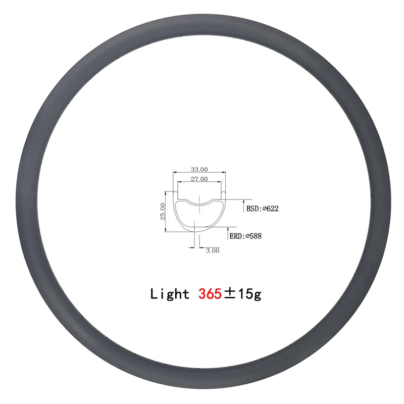 LIENGU 365g Макс предел 110 кг 29er MTB XC 33 мм х 25 Глубина бескамерная покрышка
