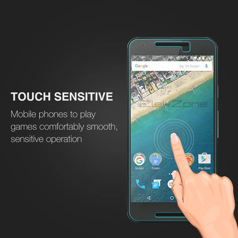 Нано покрытие 9H HD экран телефона Закаленное стекло пленка для Goolge Nexus 5X 2.5D
