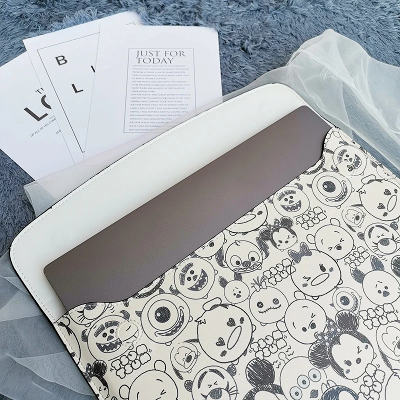 

Cartoon Bear Laptop Bag Sleeve Case For Mac Ipad Pro 9.7 10.2 10.5 11 13 13.3Inch Ipad Protective Cover Bag Pouch